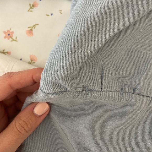 7 for all mankind blue babydoll dress - Picture 9 of 9